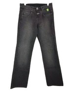 Juniors Girbaud Black Jeans with Rhinestones Low Rise Sizes 28 - 29 - £31.45 GBP