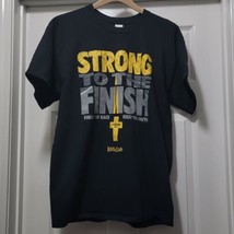 Kerusso Strong to the Finish 2 Timothy 4:7 Bible Keep the Faith Shirt Me... - $20.25