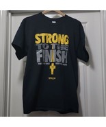 Kerusso Strong to the Finish 2 Timothy 4:7 Bible Keep the Faith Shirt Me... - $20.25
