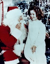 Shirley Temple Santa Claus Christmas 8x10 Photo K4287 - £7.69 GBP
