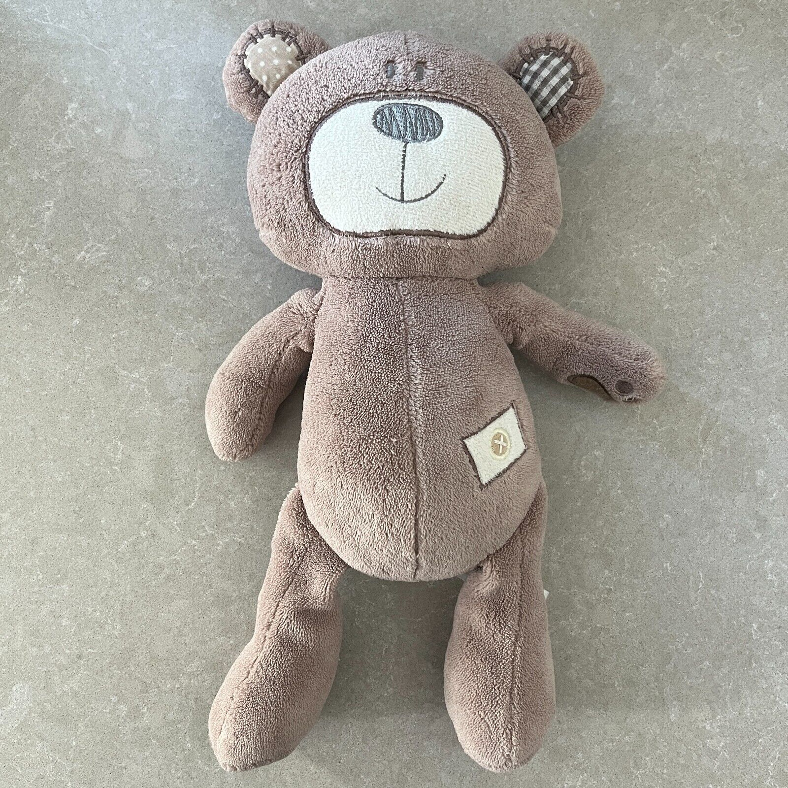 Babies R US Geoffrey Koala Bear Plush Embroidered Soft Stuffed Baby Lovey RARE Item image 4