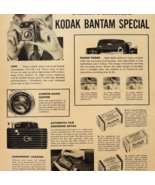 1937 Eastman Kodak Bantam Camera Advertisement Antique Photography E90F2 - $460.08 MXN