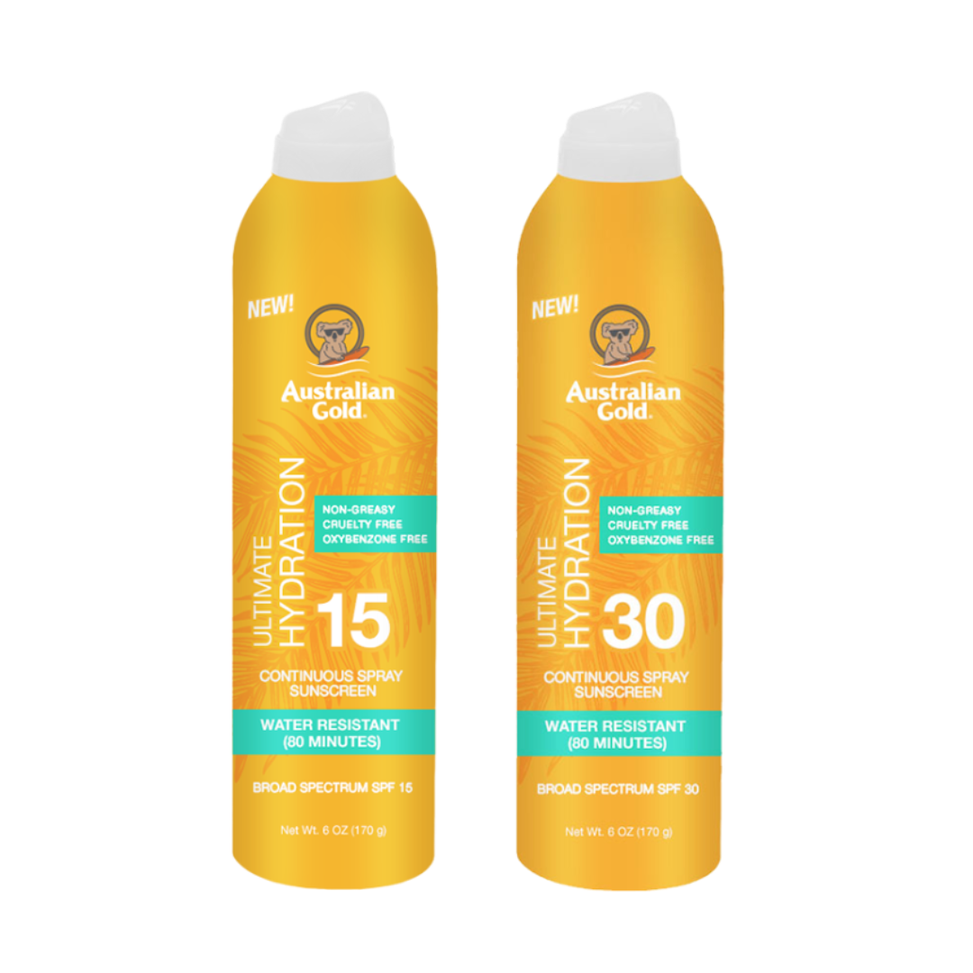 Australian Gold SPF Ultimate Hydration Continuous Spray Sunscreen, 6 Oz. - £14.57 GBP
