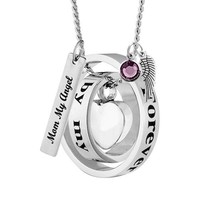 Forever In My Heart Cremation Jewelry Urn - Love Charms™ Option - £23.94 GBP