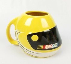 NASCAR Yellow Helmet Design Ceramic Mug Cup Stock Car Racing 2003 Sherwo... - €11,20 EUR