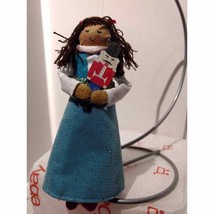 Fabric Ornament - Girl with Nutcracker - £10.59 GBP