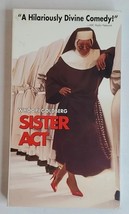 Sister Act VHS VCR Tape 100 mInute Movie Video Comedy Whoopi Goldberg - $4.32