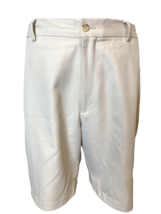 Peter Millar Crown Sport Beige Flat Front Shorts Size 36 - $353.57 MXN