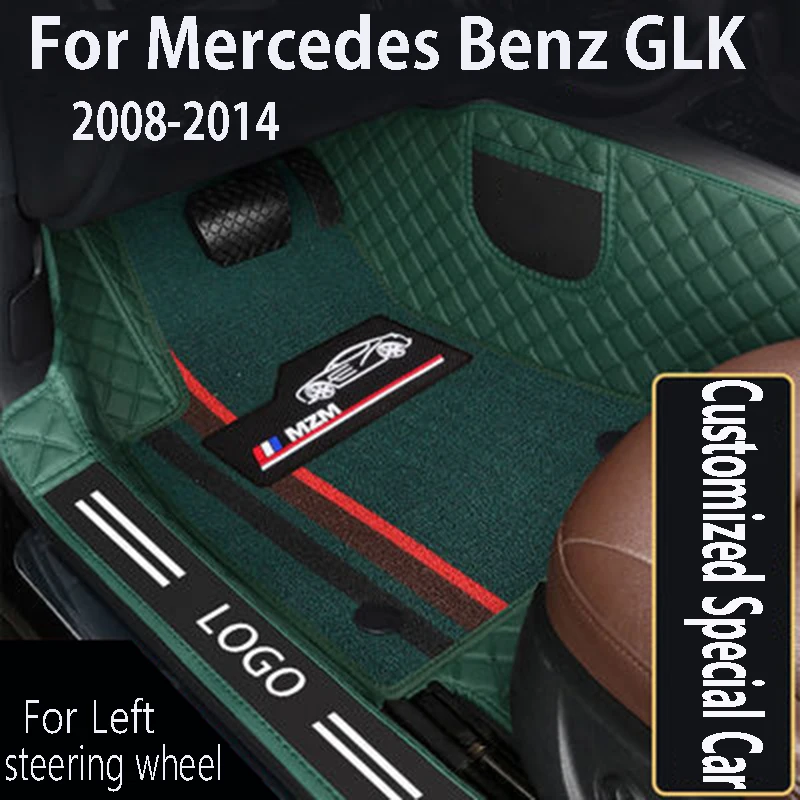 Custom Car Floor Mats For Mercedes Benz GLK 2014 2013 2012 2011 2010 200... - £77.77 GBP+