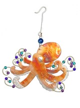 Ursula 8 Legs Octopus Ocean Sea Ornament Metal Fair Trade Pilgrim Imports New - £18.65 GBP