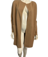 J.Crew Women&#39;s Juliette Collarless Cardigan Sweater Tan XS - €49,09 EUR