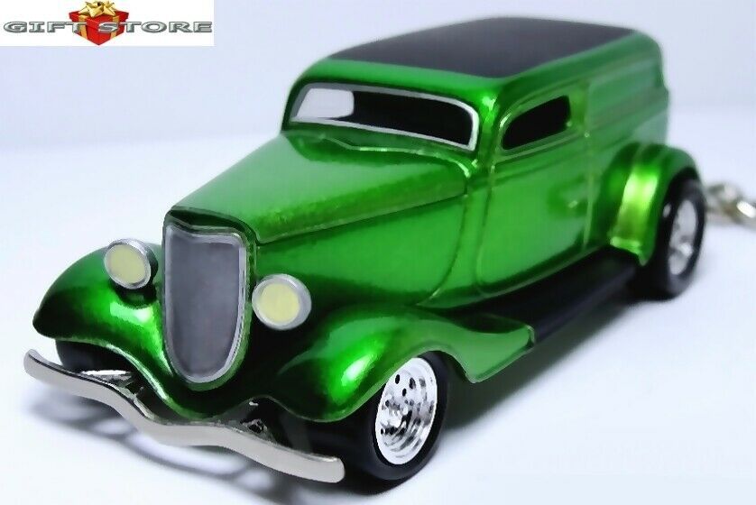  KEYCHAIN GREEN GRINCH STOLE CHRISTMAS 33/34 FORD DELIVERY CUSTOM GREAT ... - $28.98