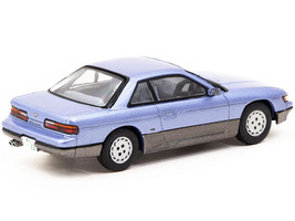 Nissan Silvia S13 1/64 Diecast Model RHD Right Hand Drive Blue Metallic &amp; Gray - £18.48 GBP