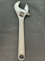 Early Vintage JH Williams Adjustable Wrench 8&quot; Inch Drop Forged - $11.88