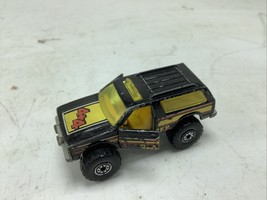Hot Wheels Chevy Blazer 4x4 with Open Doors  1983 Black / Yellow Vintage - $11.99