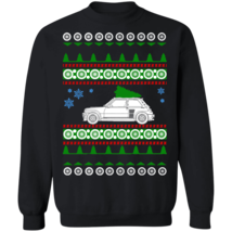 Renault R5 Turbo rally Car Ugly Christmas Sweater Sweatshirt sweatshirt - £29.72 GBP