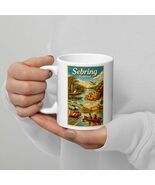 Sebring Florida White Glossy Mug - $18.00+
