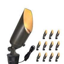 COLOER Die-cast Brass Landscape SpotLights Outdoor 12V AC/DC Low Voltage... - $618.39