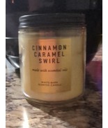 Bath &amp; Body Works White Barn Cinnamon Caramel Swirl Single Wick Candle - $12.98 CAD