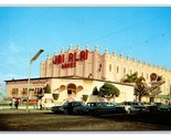 Fronton Palacio Palace Jai Alai Stadium Tijuana Mexico UNP Chrome Postca... - £3.12 GBP