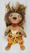 THE LION KING SIMBA Broadway Musical Lion Plush Stuffed Animal toy doll Disney - £7.07 GBP