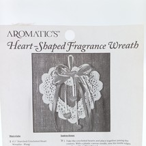 Vintage Craft Patterns, Heart Shaped Fragrance Wreath, Aromatic Publicat... - £6.17 GBP