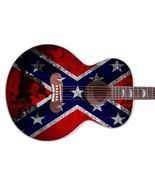 Guitar Skin Axe Wrap Re-skin Jumbo Acoustic Zakk Wylde's Heavy Rebel Gui... - $69.25