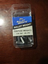 Bullet Weight Torpedo Weights 1/8 Oz 20 Pc - £10.01 GBP