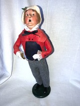 Byers&#39; Choice Caroler Figure Man With Pocket Watch - £27.52 GBP