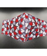 Chalk Board Hearts Mask with Adjustable Ear Straps + Filter Included  - $6.00