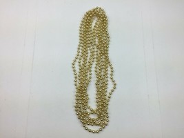 IKEA Christmas Festive Holiday Indoor Decor Gold Bead Garland - $15.99