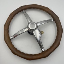 Ford Model T Fat Man Steering Wheel 17” Wood With Key Works Fatman - $474.95
