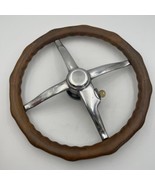 Ford Model T Fat Man Steering Wheel 17” Wood With Key Works Fatman - £373.60 GBP