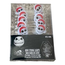 Jack Skellington Nightmare Before Christmas Mini String Lights 20 LED Li... - $10.99