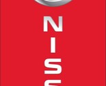 Nissan Car Flag Red Vertical 3X5 Ft Polyester Banner USA 90x150cm - $20.00