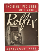 Vtg Franka Rolfix Camera Owner Manual Germany Montgomery Ward Ephemera  - £15.72 GBP