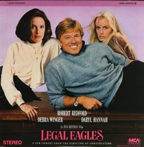 Legal Eagles Debra Winger Daryl Hannah Laserdisc Rare - $9.95