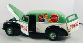 Coca Cola Matchbox Collectibles Die Cast 1940 Ford Sedan Delivery Green 1:18 - £17.37 GBP