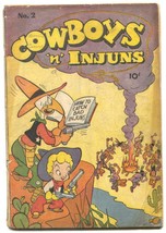 Cowboys &#39;n&#39; Injuns #2 1946- incomplete comic - £14.94 GBP