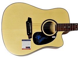 Kassi Ashton Signed Autographed Acoustic Electric Guitar PSA/DNA Certified - £319.73 GBP
