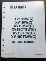 Yamaha Service Manual LIT-11616-20-40 XV19SW(C) XV19W(C) XV19MW(C) XV19C... - $16.95