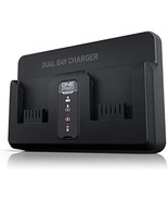 Hoover ONEPWR Dual Bay Charger, Compact 2 Battery Charging Hub, BH05200,... - $58.46