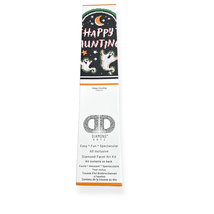 Diamond Dotz Facet Art Kit Happy Haunting Halloween 14x16 Craft  - £19.36 GBP