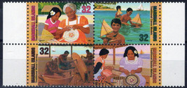 ZAYIX Marshall Islands 618 MNH Native Crafts Basketmaking Carvings 092023S75M - £1.27 GBP