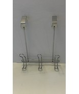 Over the Door Chrome Towel Hook 3 Hooks Heavy Duty - $12.33 CAD