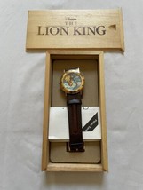 Vintage Disney Time Works Lion King Watch in Wooden Collector’s Box - $65.45