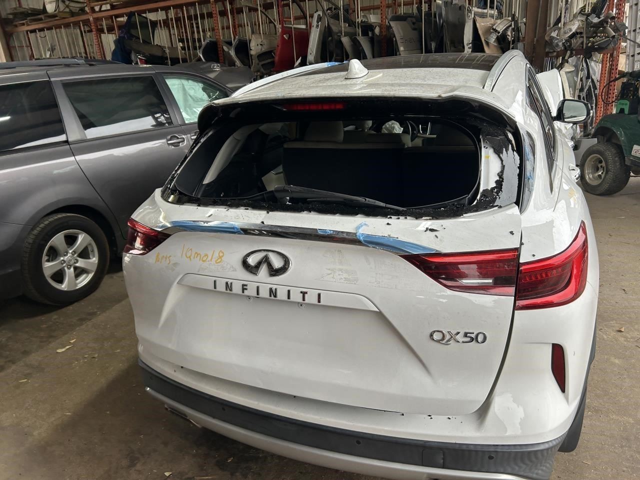 Camera/Projector Camera Rear Liftgate Mounted Fits 19-24 INFINITI QX50 104774520 Item image 11