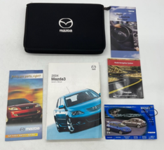 2004 Mazda 3 Owners Manual Warranty Guide Handbook with Case OEM I02B04004 - £31.84 GBP