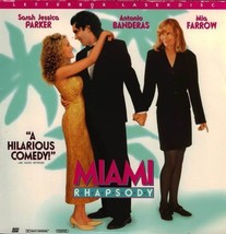 Miami Rhapsody Ltbx  Sara Jessica Parker  Laserdisc Rare - £7.86 GBP