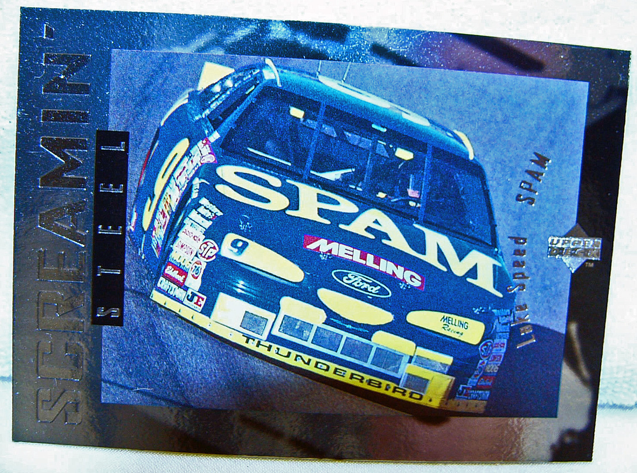 1996 NASCAR Lake Speed SPAM Card RC71  - $2.50